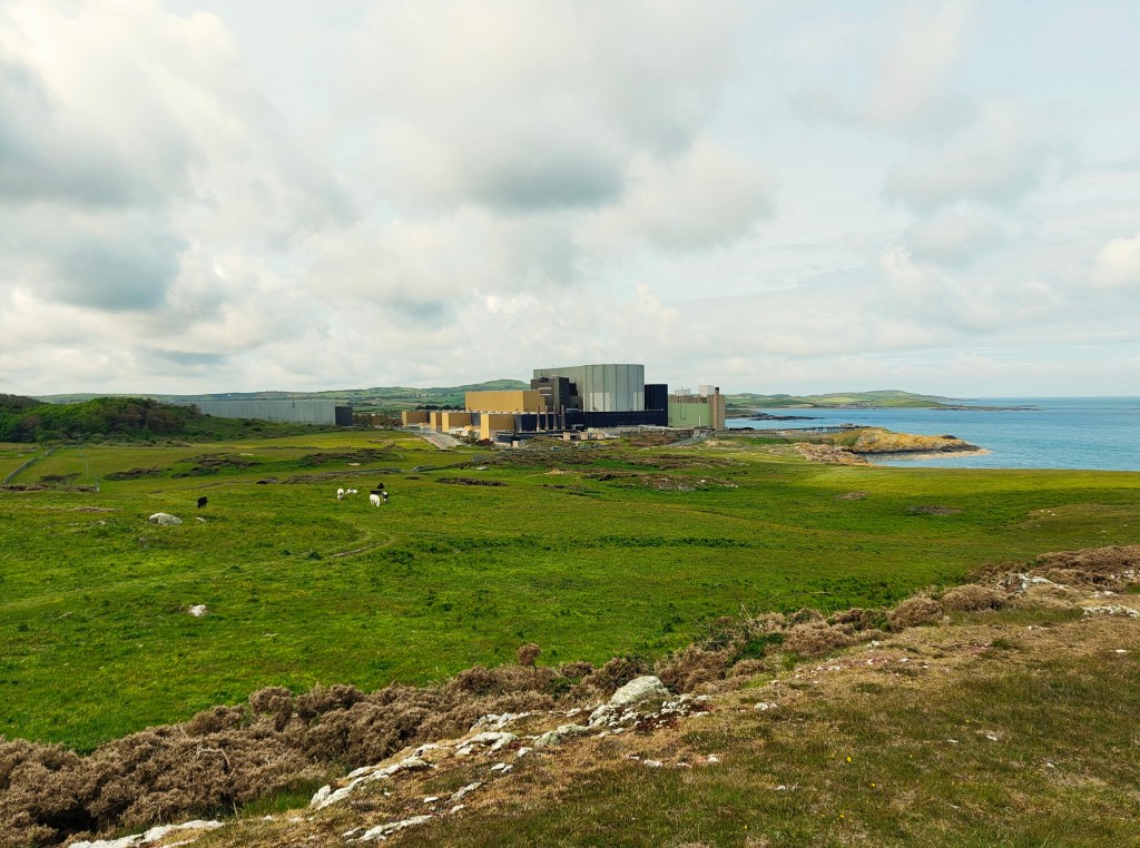 A photo of Wylfa Power Station